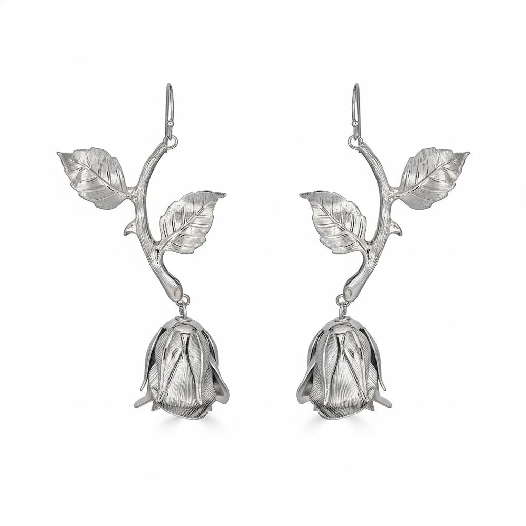 ROSE & VINE EARRINGS Earrings Epona Valley *MADE TO ORDER* SILVER