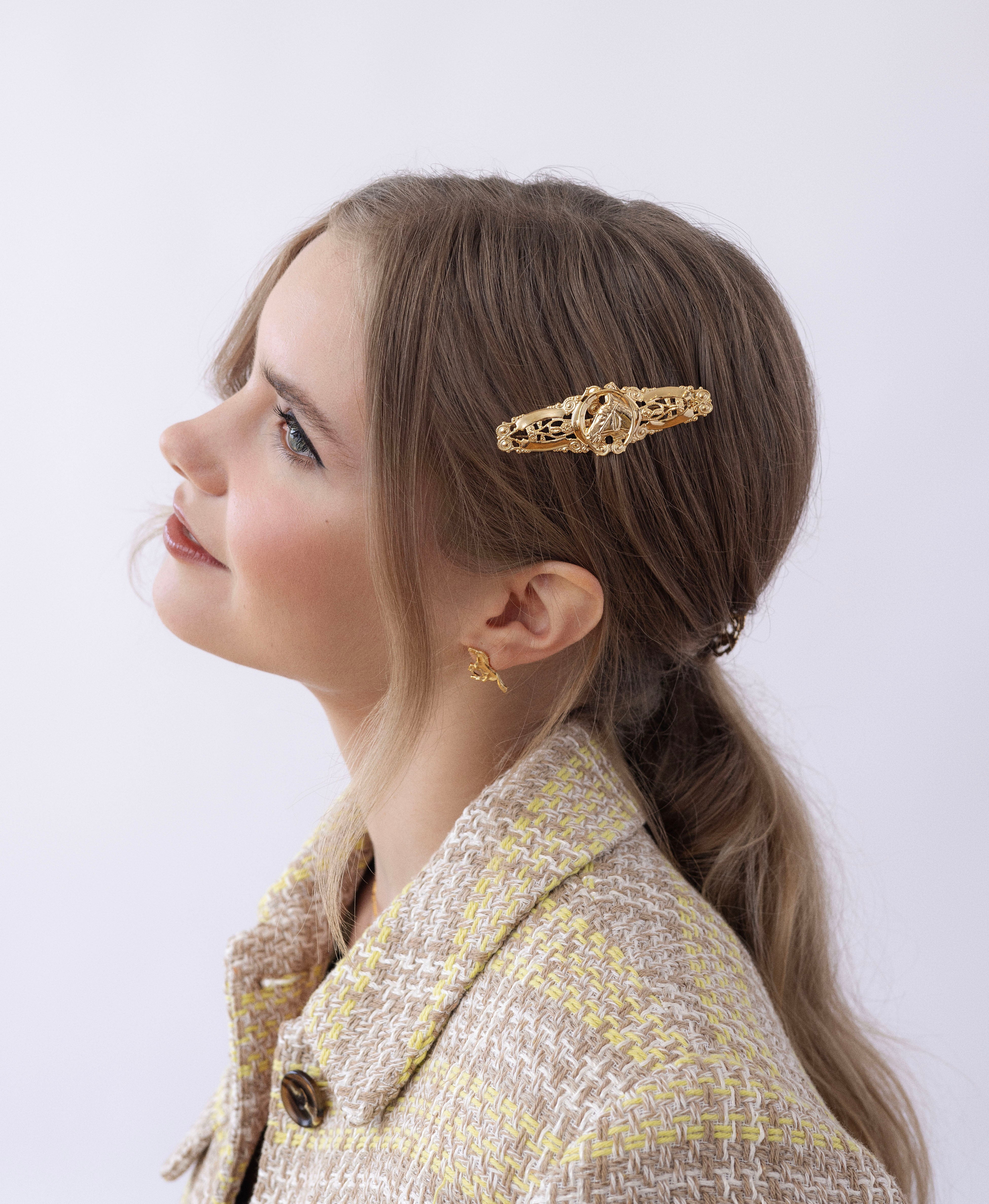 CAVALLA NARROW BARRETTE Hair Accessories Epona Valley