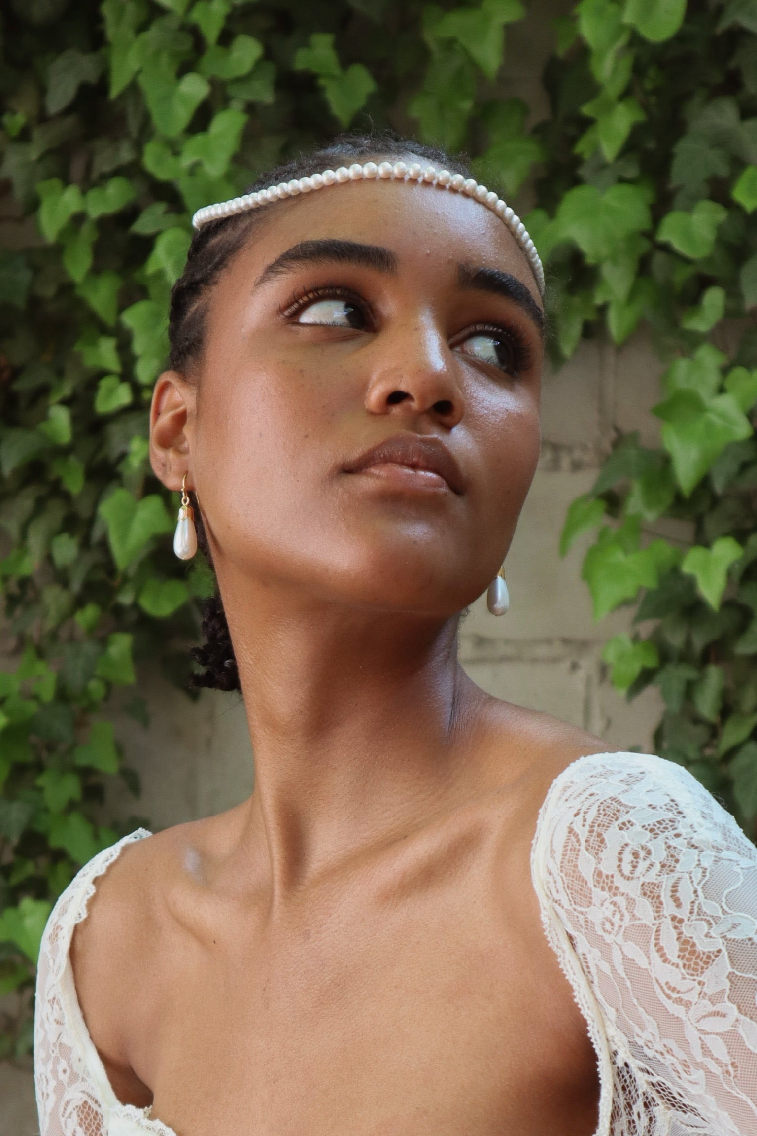 MARGARETE SWAROVSKI PEARL HEADPIECE Headbands & Crowns Epona Valley