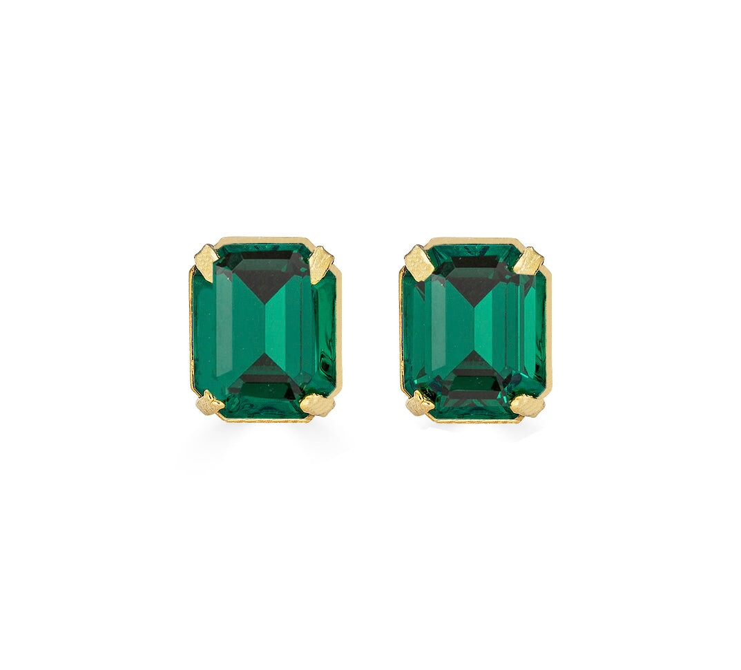 VITTORIA EMERALD EARRINGS Epona Valley