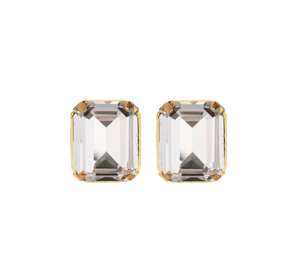 VITTORIA EARRINGS Epona Valley CRYSTAL / 14K GOLD