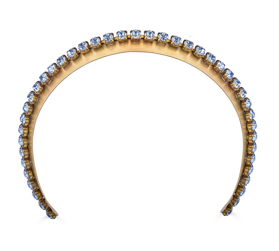 NARROW PASTEL DANBURY CROWN Headbands & Crowns Epona Valley SKY