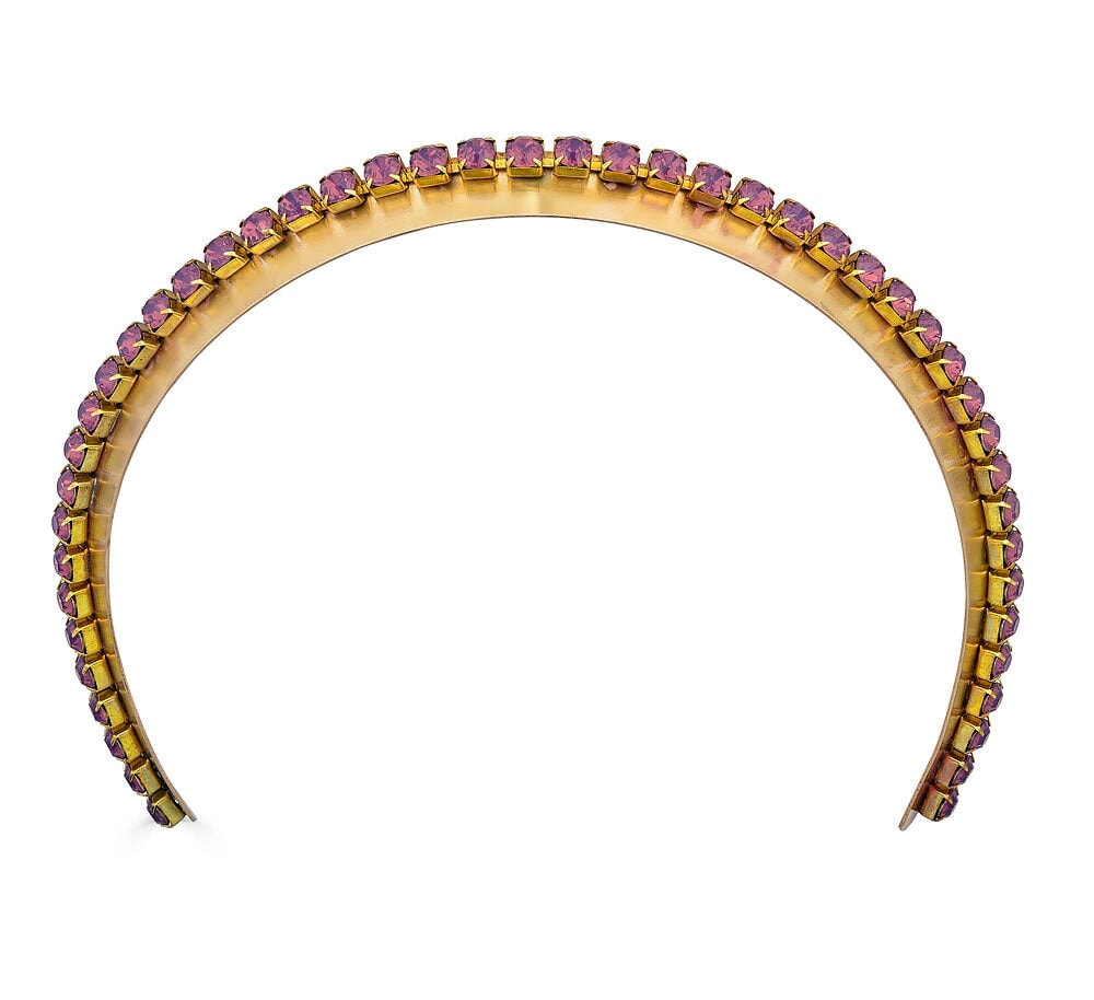 NARROW PASTEL DANBURY CROWN Headbands & Crowns Epona Valley VIOLET