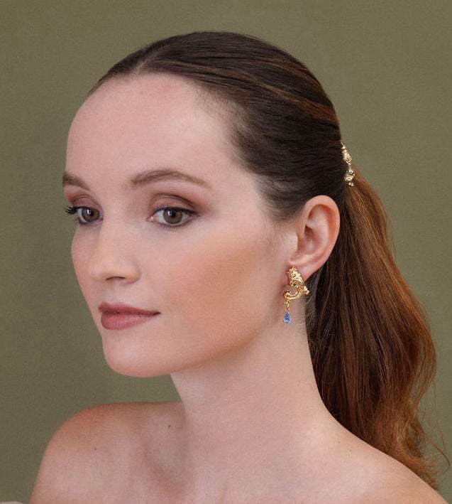 BAROCCA SAPPHIRE EARRINGS Epona Valley