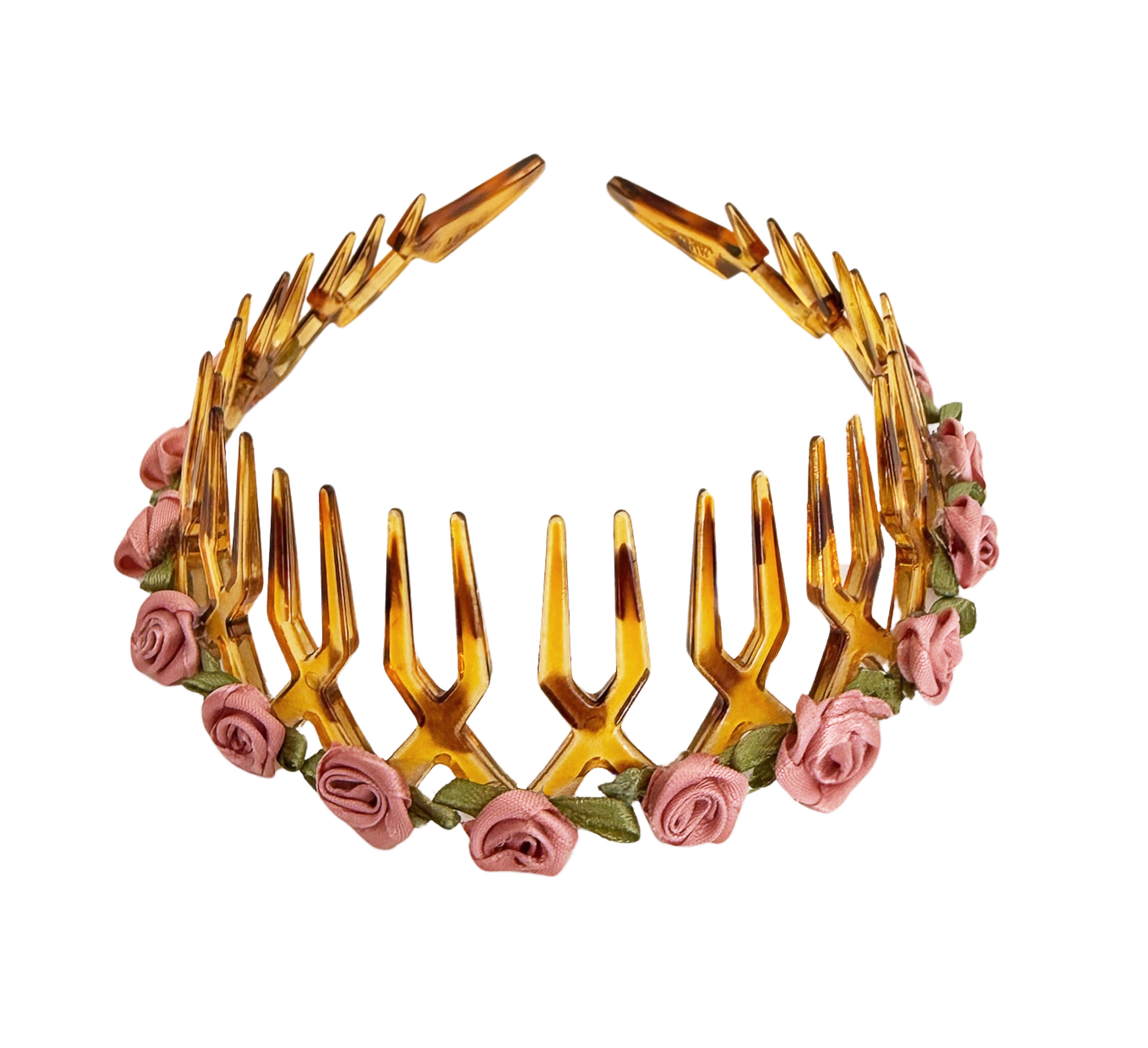 ENID ROSE HEADBAND Headbands & Crowns Epona Valley BALLERINA PINK / TORTOISE