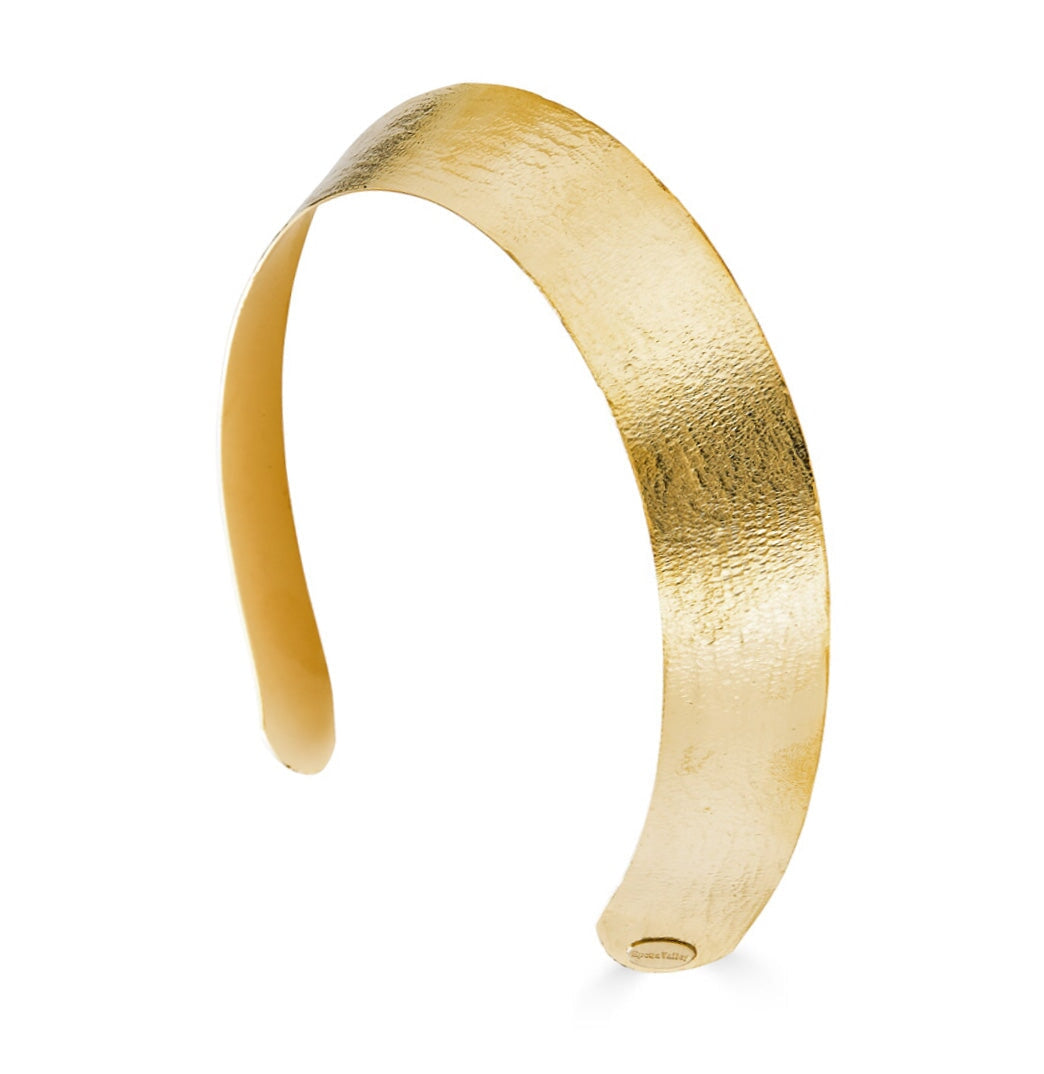 EXTRA WIDE SPUN CROWN Epona Valley 14K GOLD 