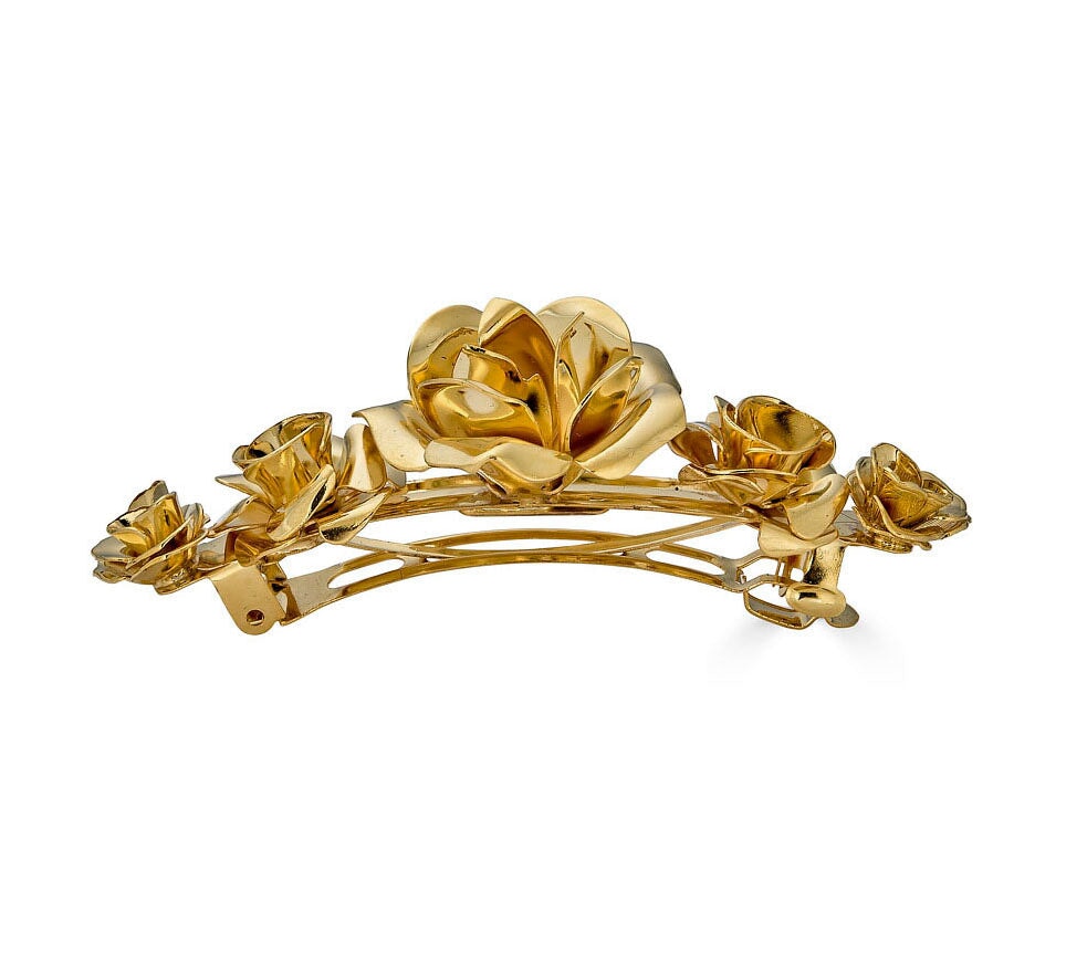 FIELD OF ROSES BARRETTE Clips & Barrettes Epona Valley