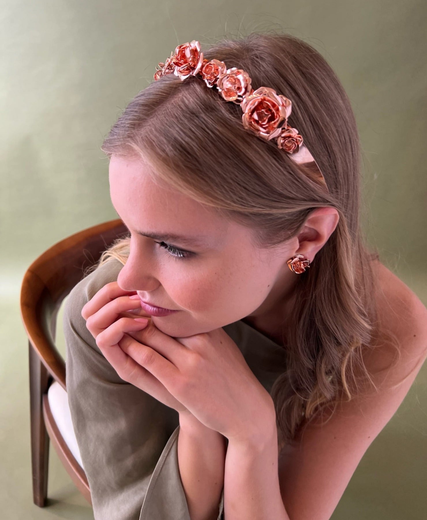 FIELD OF ROSES CROWN Headbands & Crowns Epona Valley