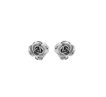 FIELD OF ROSES MINI STUDS Jewelry Epona Valley Silver