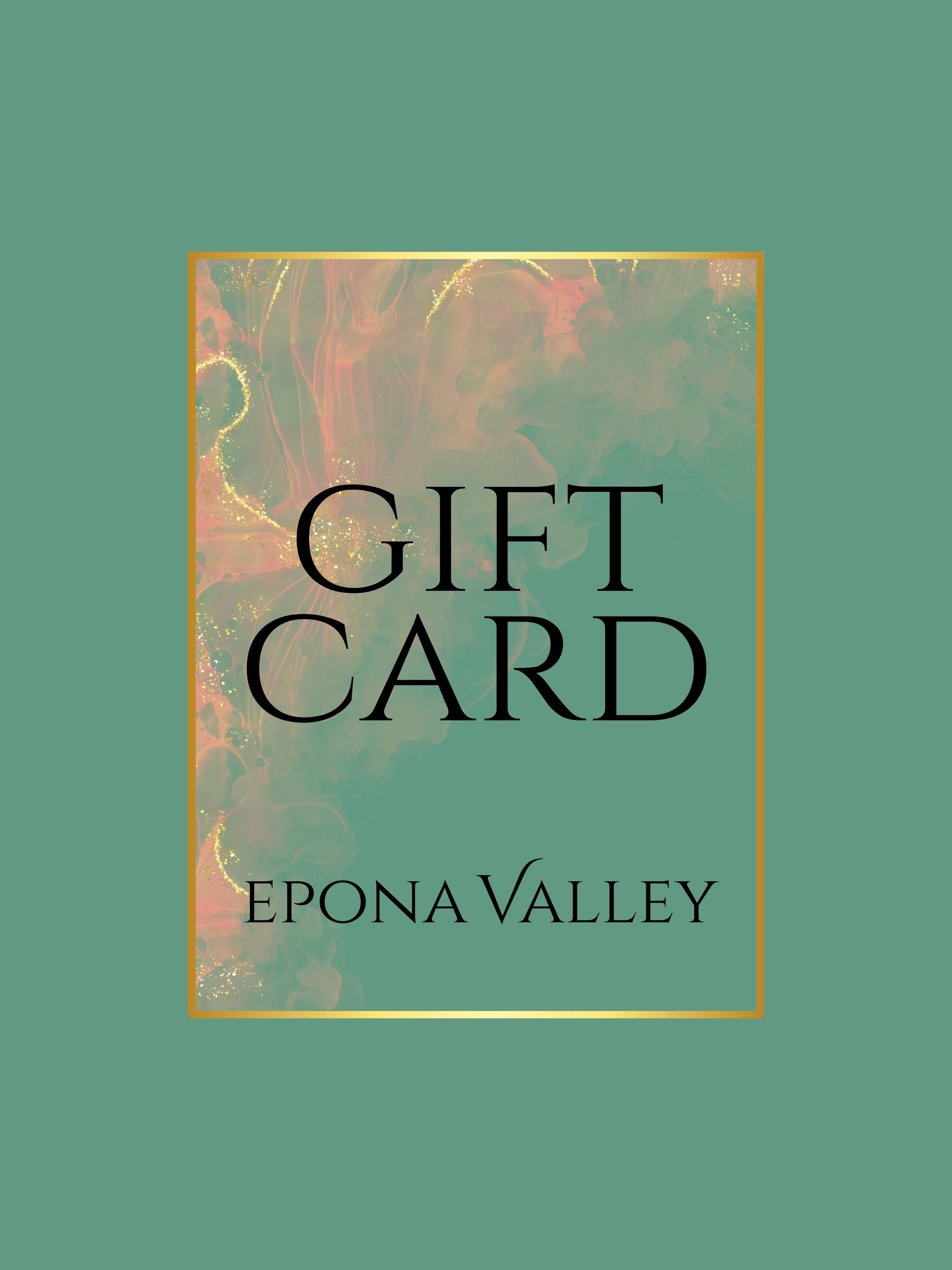 EPONA VALLEY GIFT CARD Epona Valley