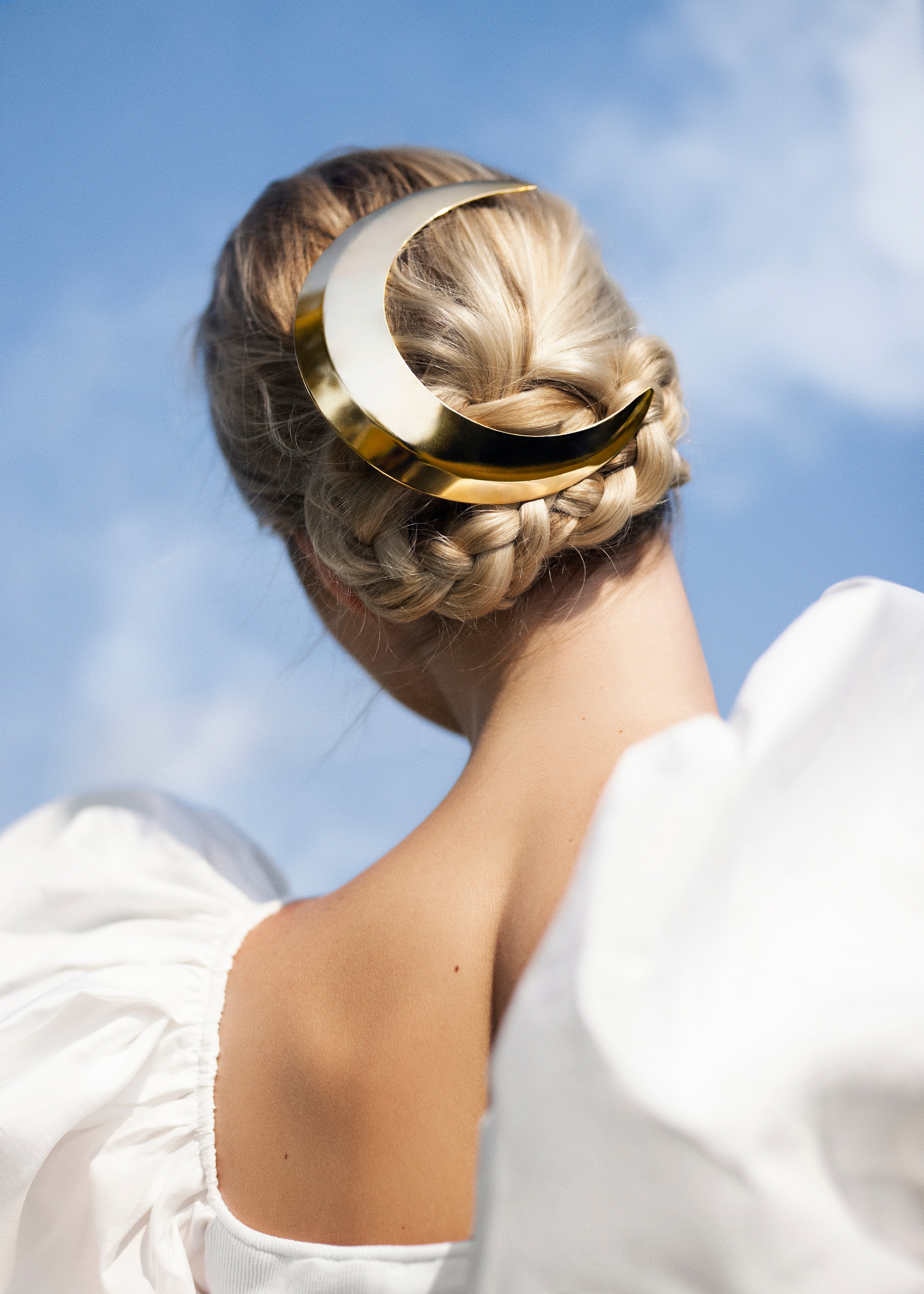 CRESCENT MOON BARRETTE Clips & Barrettes Epona Valley