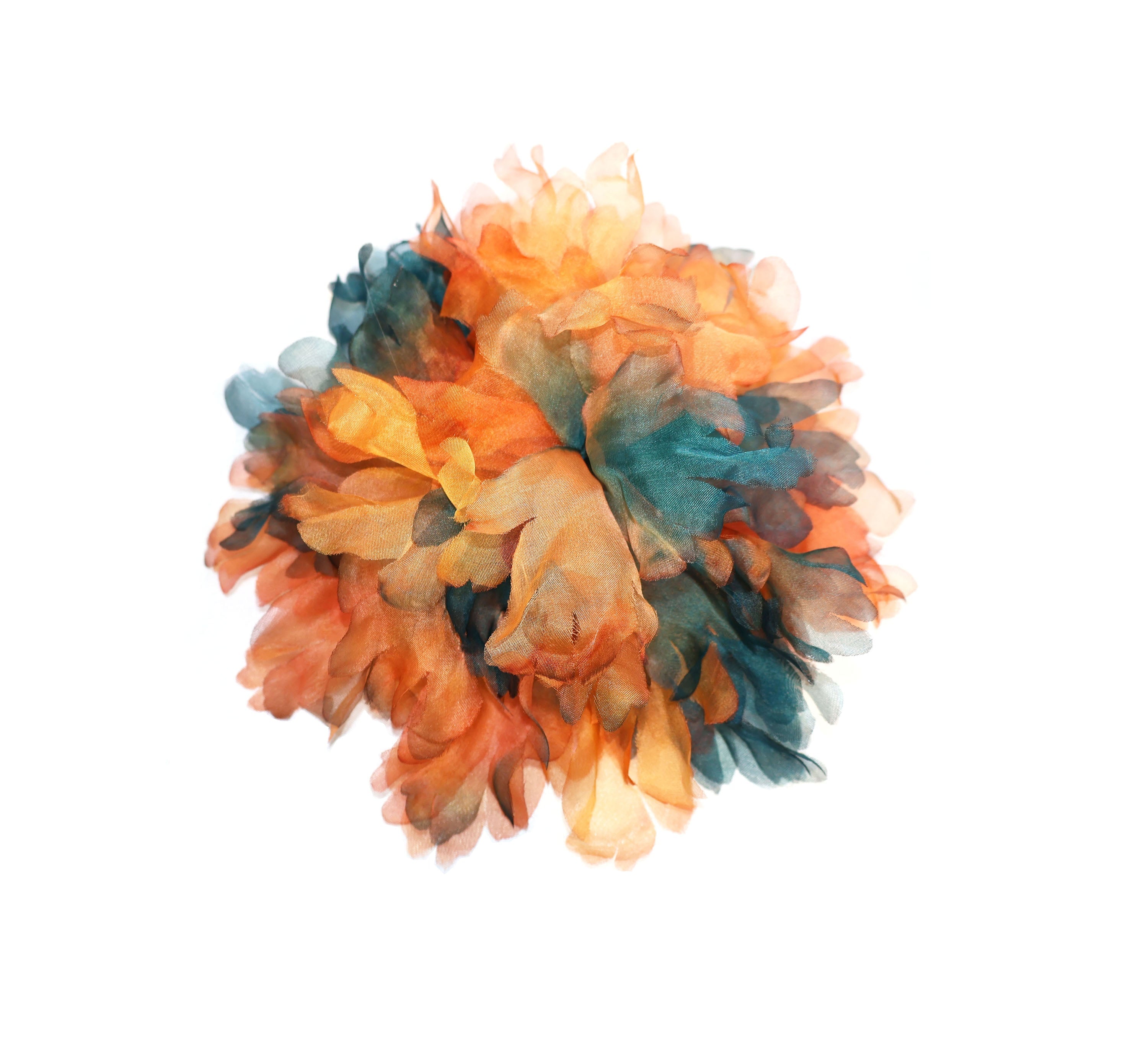 SOLENE SILK BLOOM BARRETTE Epona Valley