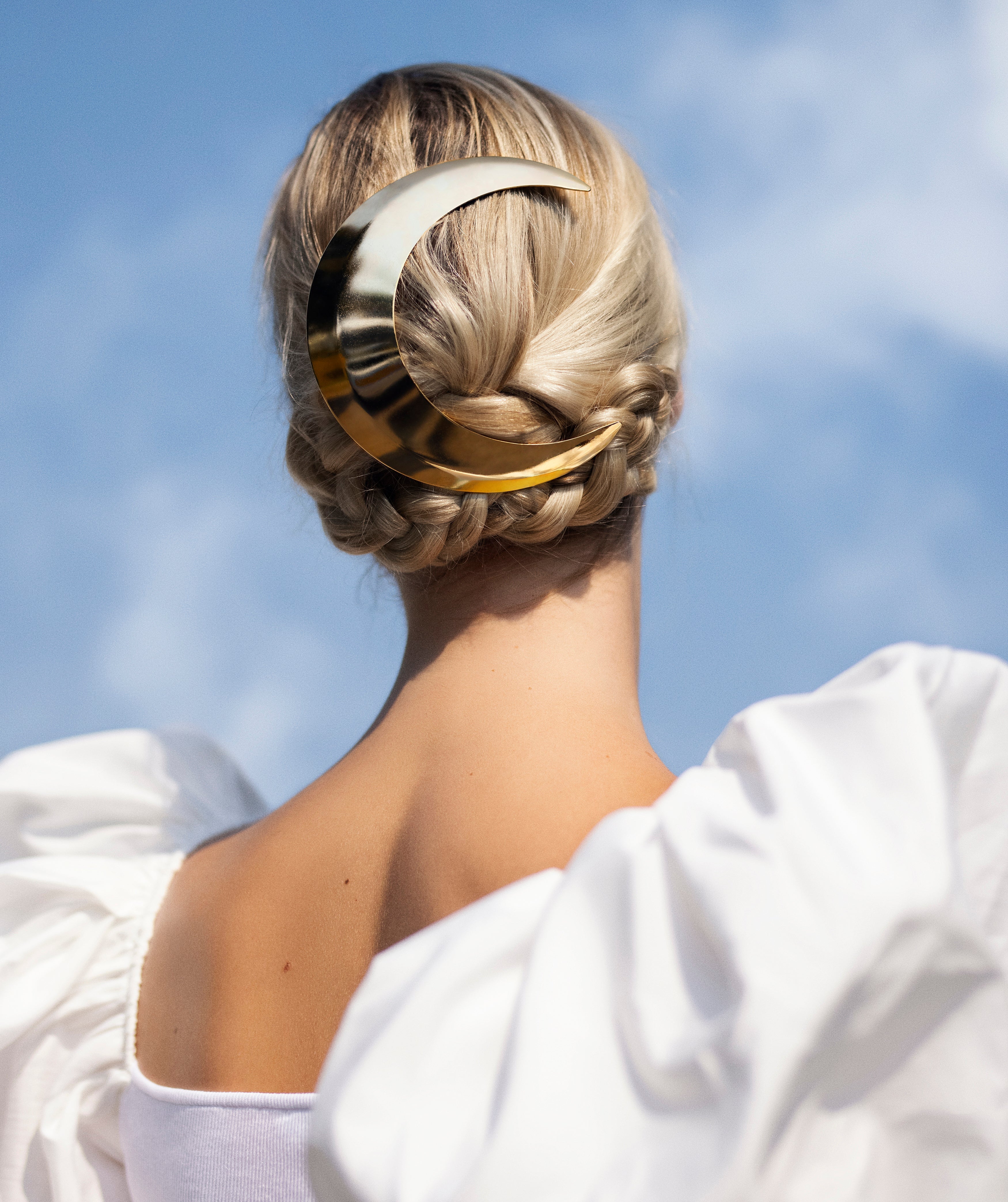 CRESCENT MOON BARRETTE Clips & Barrettes Epona Valley