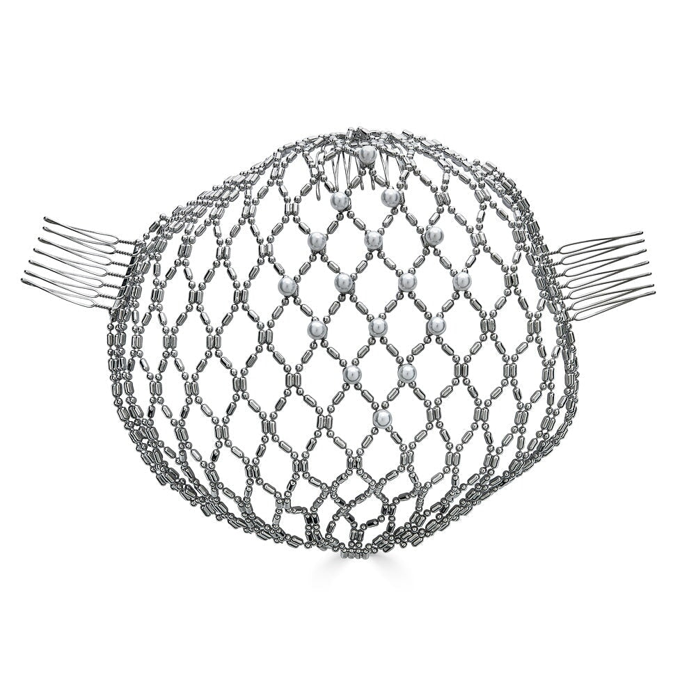 IMPERIAL SNOOD WITH PEARLS Epona Valley