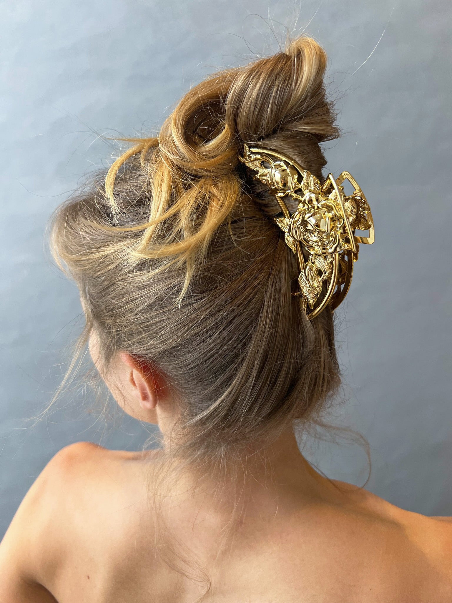 ROSE VINE CLAW CLIP - Epona Valley | Luxury Hair Accessories | Bridal Accessories | Made In NYC