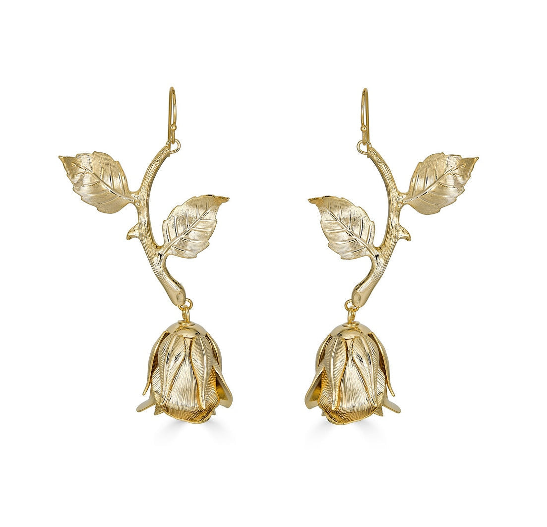 ROSE & VINE EARRINGS Epona Valley 14K GOLD