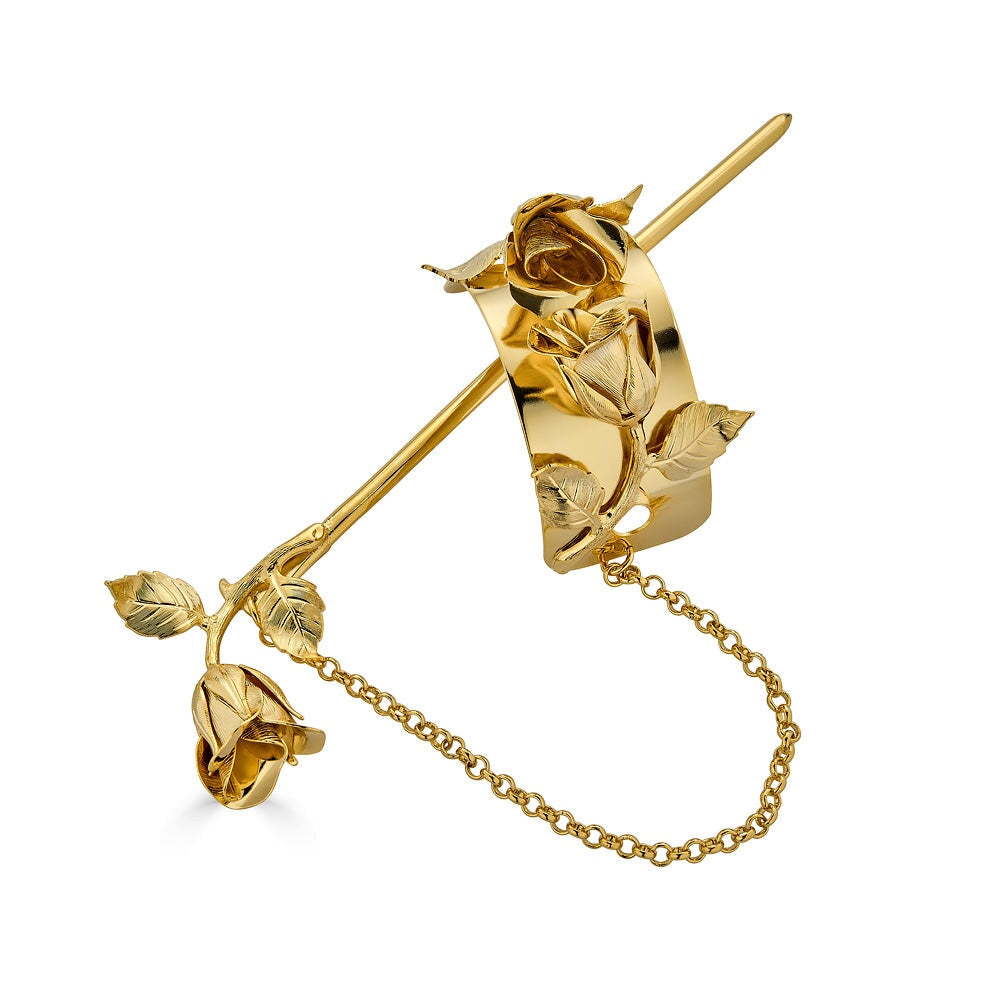 ROSE & VINE PONY SLIDE Epona Valley 14K GOLD