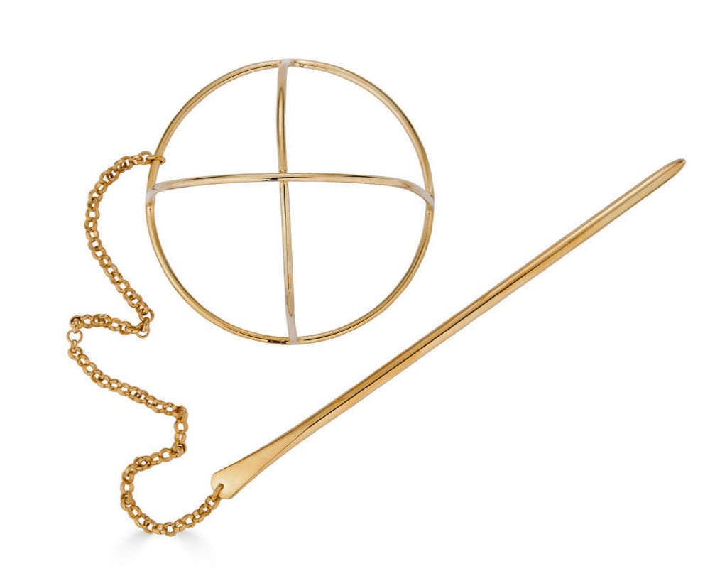 SAINT GERMAINE BUN CAGE - Epona Valley | Luxury Hair Accessories | Bridal Accessories | Made In NYC