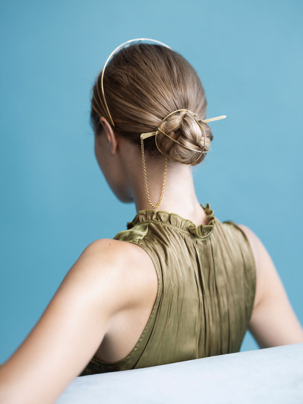 SAINT GERMAINE BUN CAGE - Epona Valley | Luxury Hair Accessories | Bridal Accessories | Made In NYC