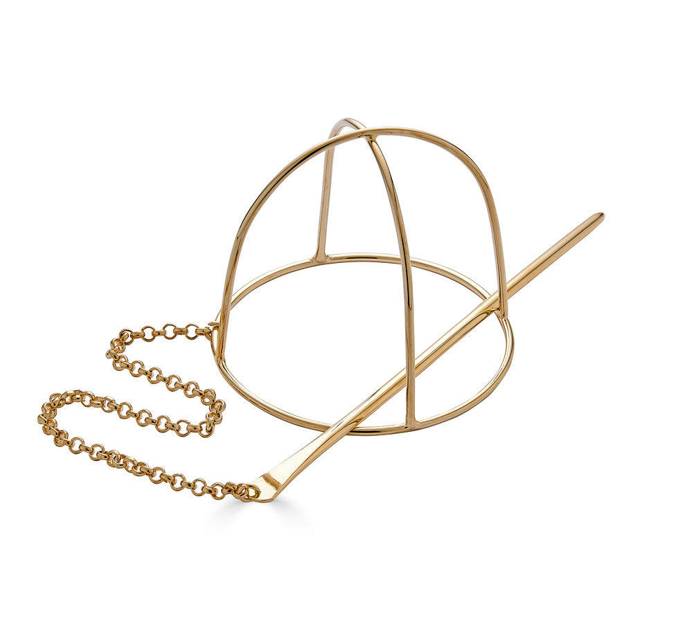 SAINT GERMAINE BUN CAGE - Epona Valley | Luxury Hair Accessories | Bridal Accessories | Made In NYC