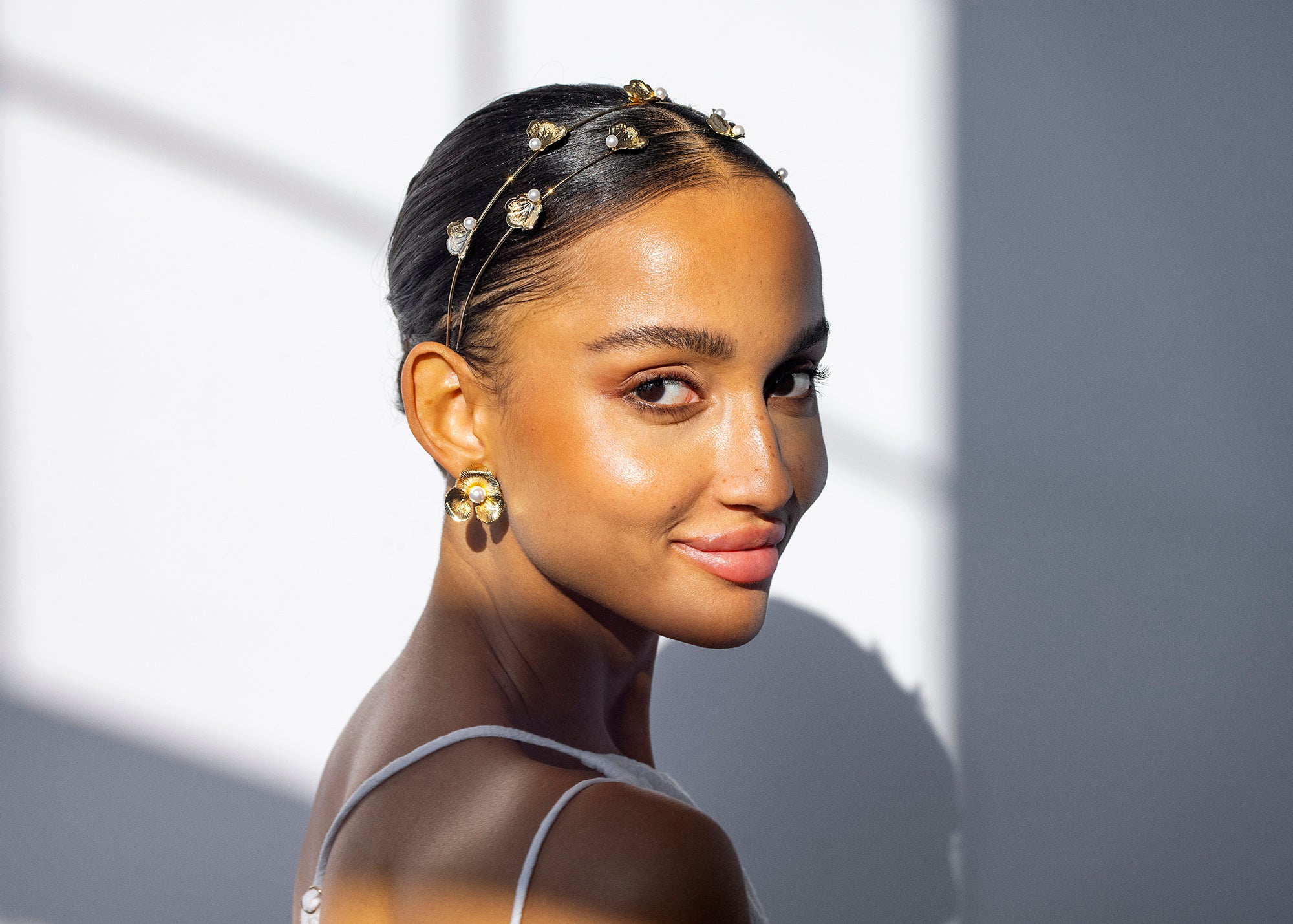 VENUS DOUBLE HEADBAND - Epona Valley | Luxury Hair Accessories | Bridal Accessories | Made In NYC