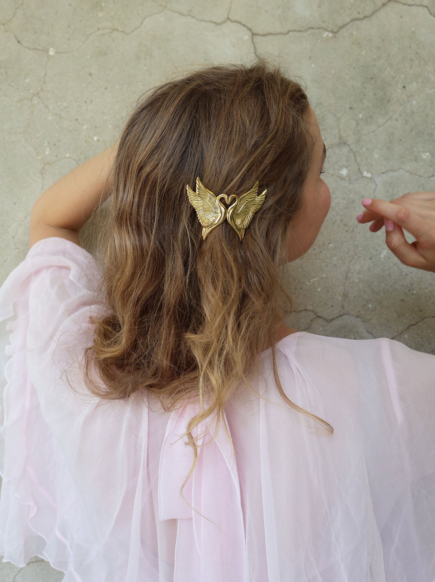 KATINKA SWAN BARRETTE Clips & Barrettes Epona Valley 