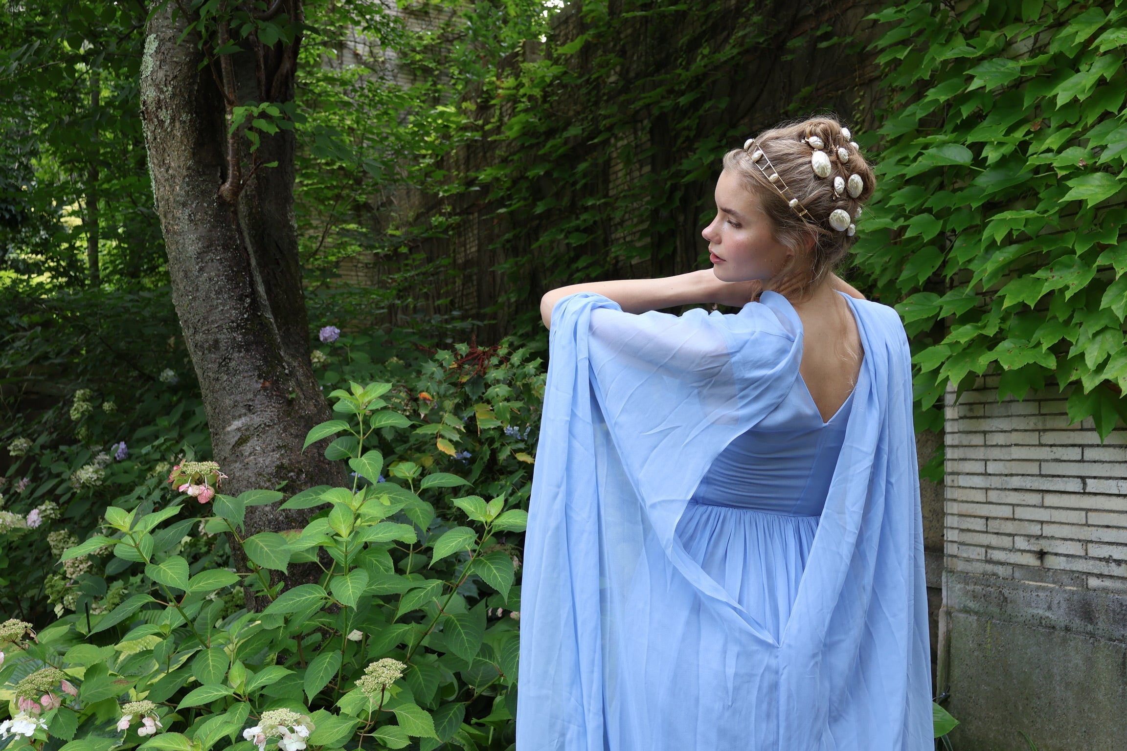 CASTILLO DEL MAR PEARL HEADBAND Headbands & Crowns Epona Valley 