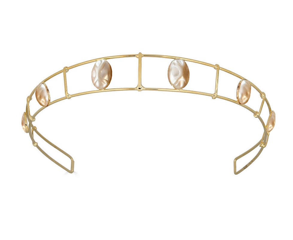 CASTILLO DEL MAR PEARL HEADBAND Headbands & Crowns Epona Valley 