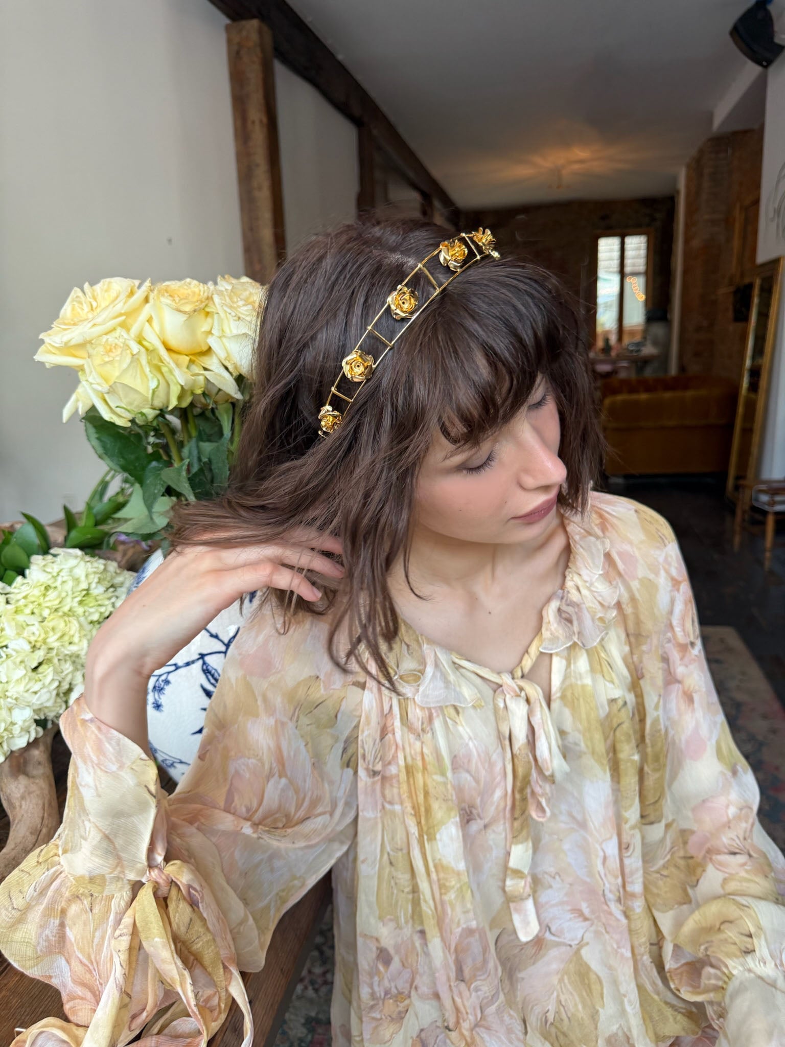 CASTILLO ROSA HEADBAND Headbands & Crowns Epona Valley 