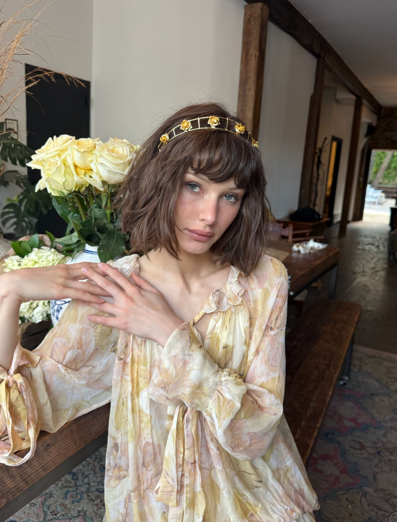 CASTILLO ROSA HEADBAND Headbands & Crowns Epona Valley 