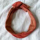 GLEMBY WRAP IN TWO-TONE CORAL LEATHER Epona Valley 