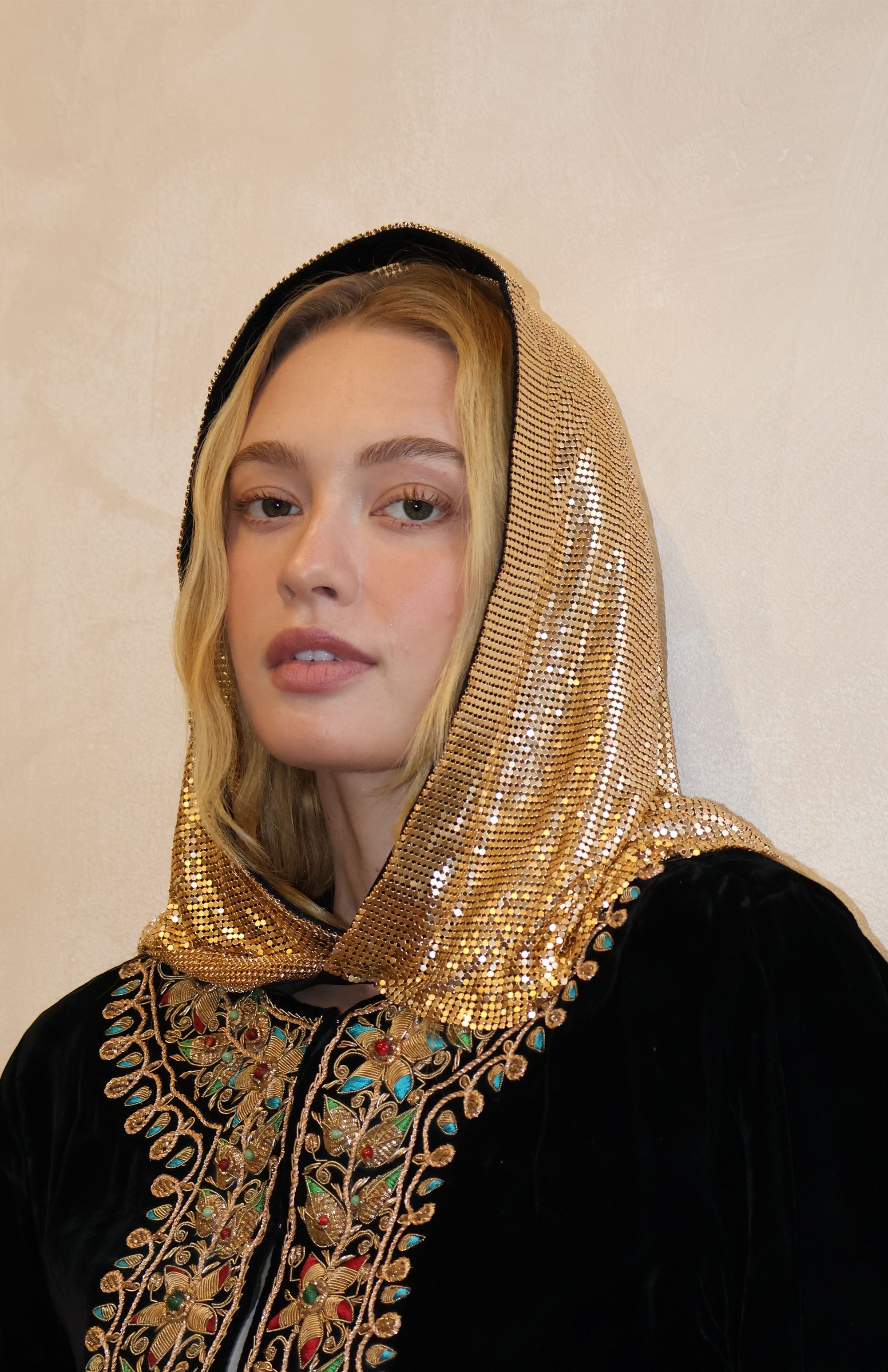 MAILLEAU HOOD SCARF CAPE Hair Accessories Epona Valley 