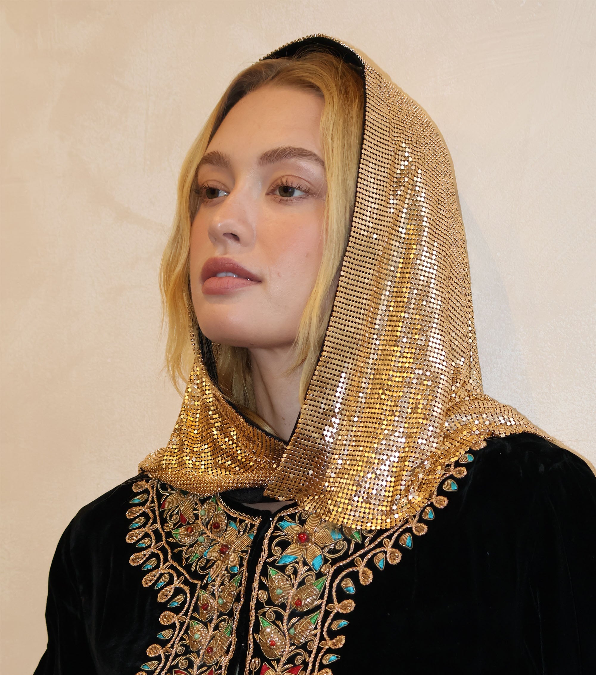 MAILLEAU HOOD SCARF CAPE Hair Accessories Epona Valley 