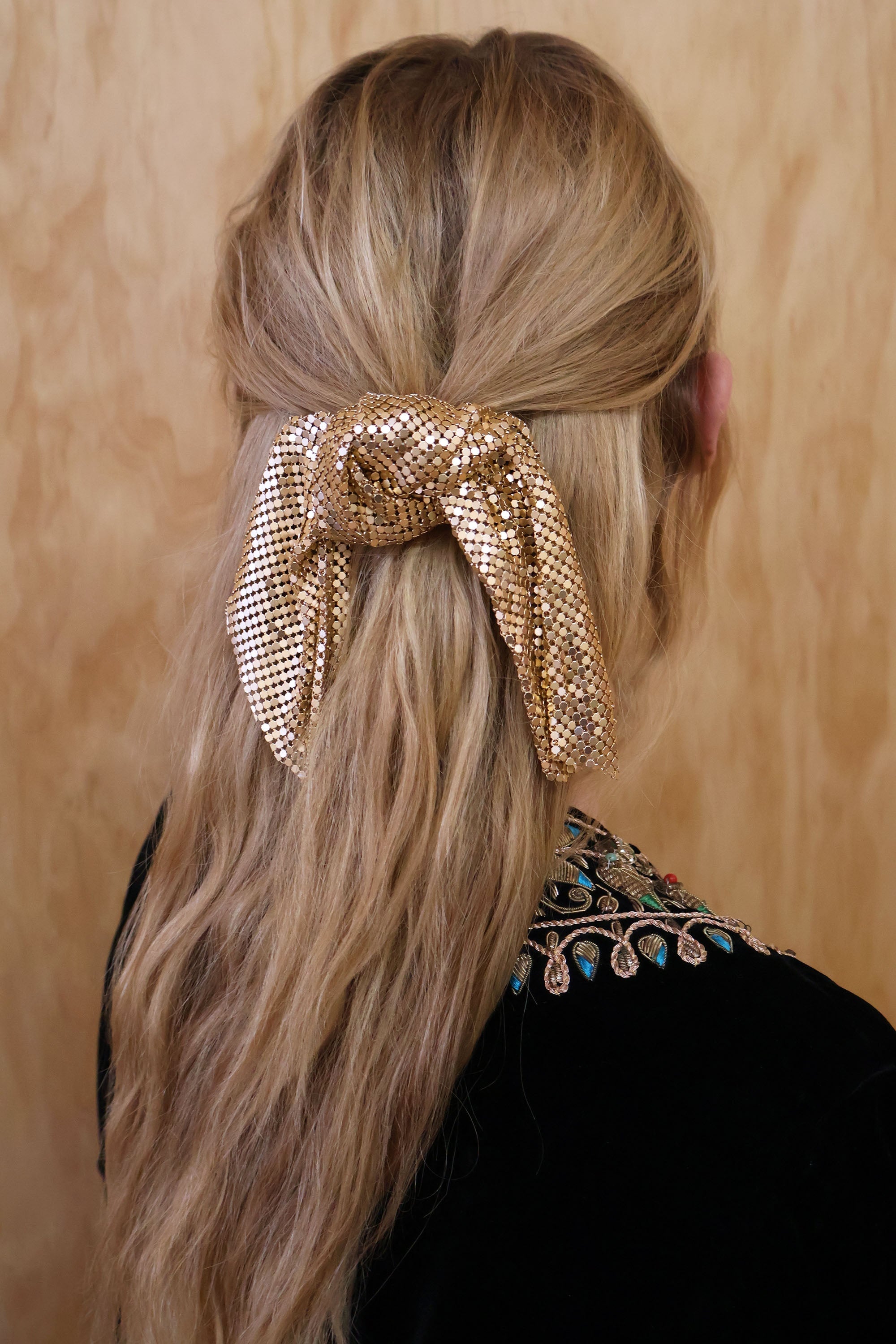 MAILLEAU KNOTTED DRAPED BARRETTE Clips & Barrettes Epona Valley 