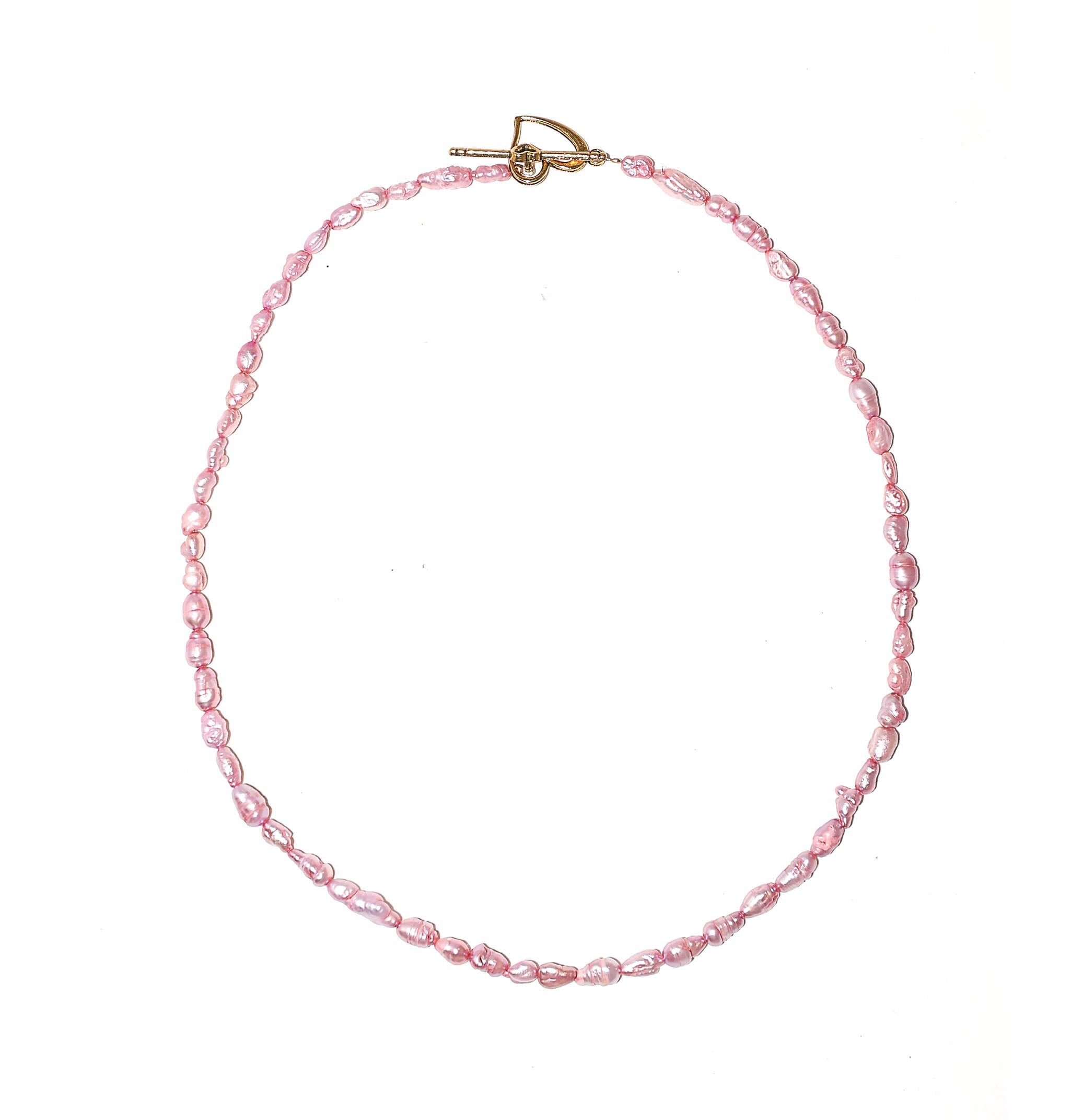 AYA WATERCOLOR BAROQUE PEARL NECKLACE Necklaces Epona Valley BLOSSOM 