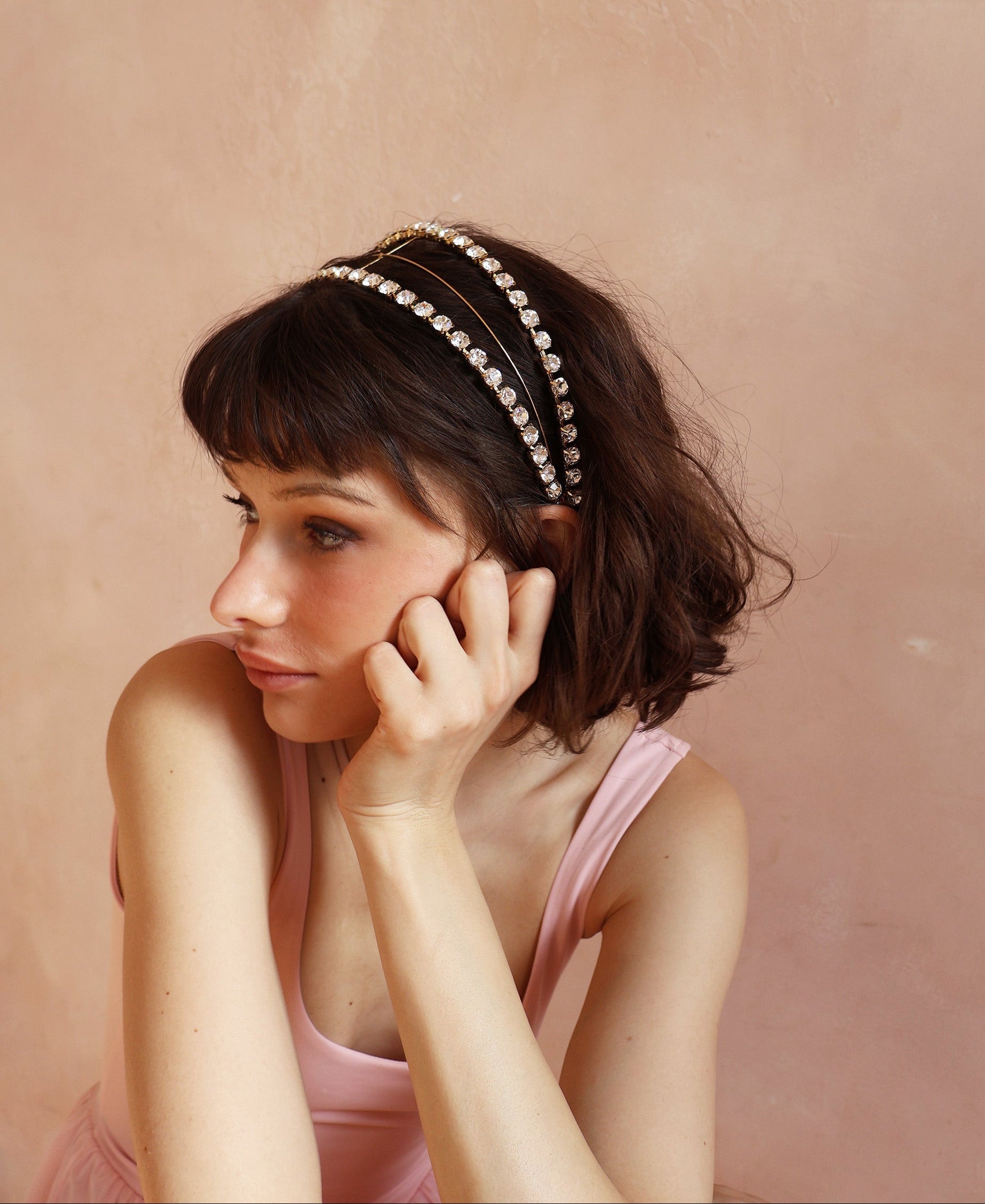 SWAROVSKI PETITE SAINT GERMAINE HEADBAND Headbands & Crowns Epona Valley 