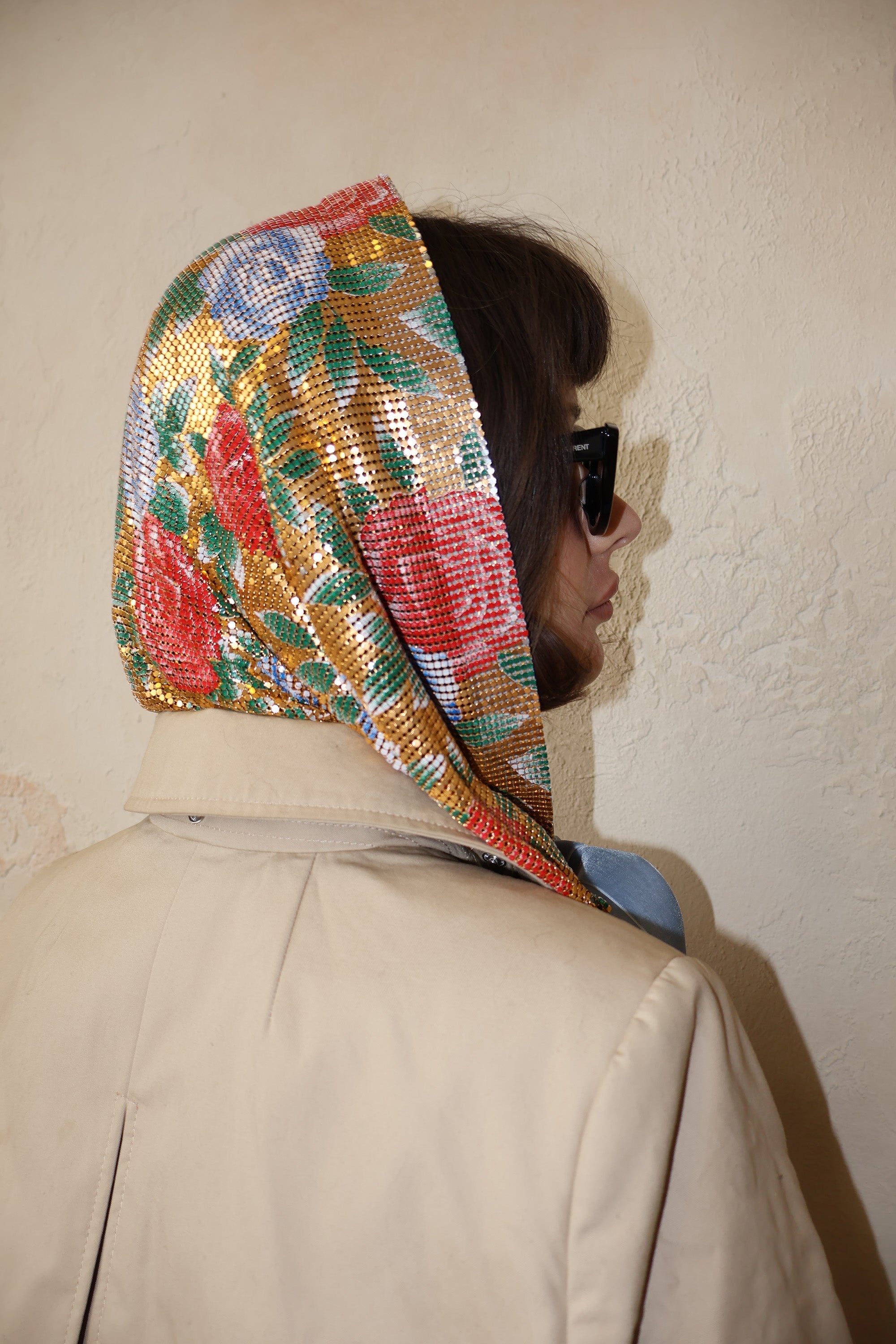 ROSARIUM HOOD SCARF CAPE Headbands & Crowns Epona Valley 