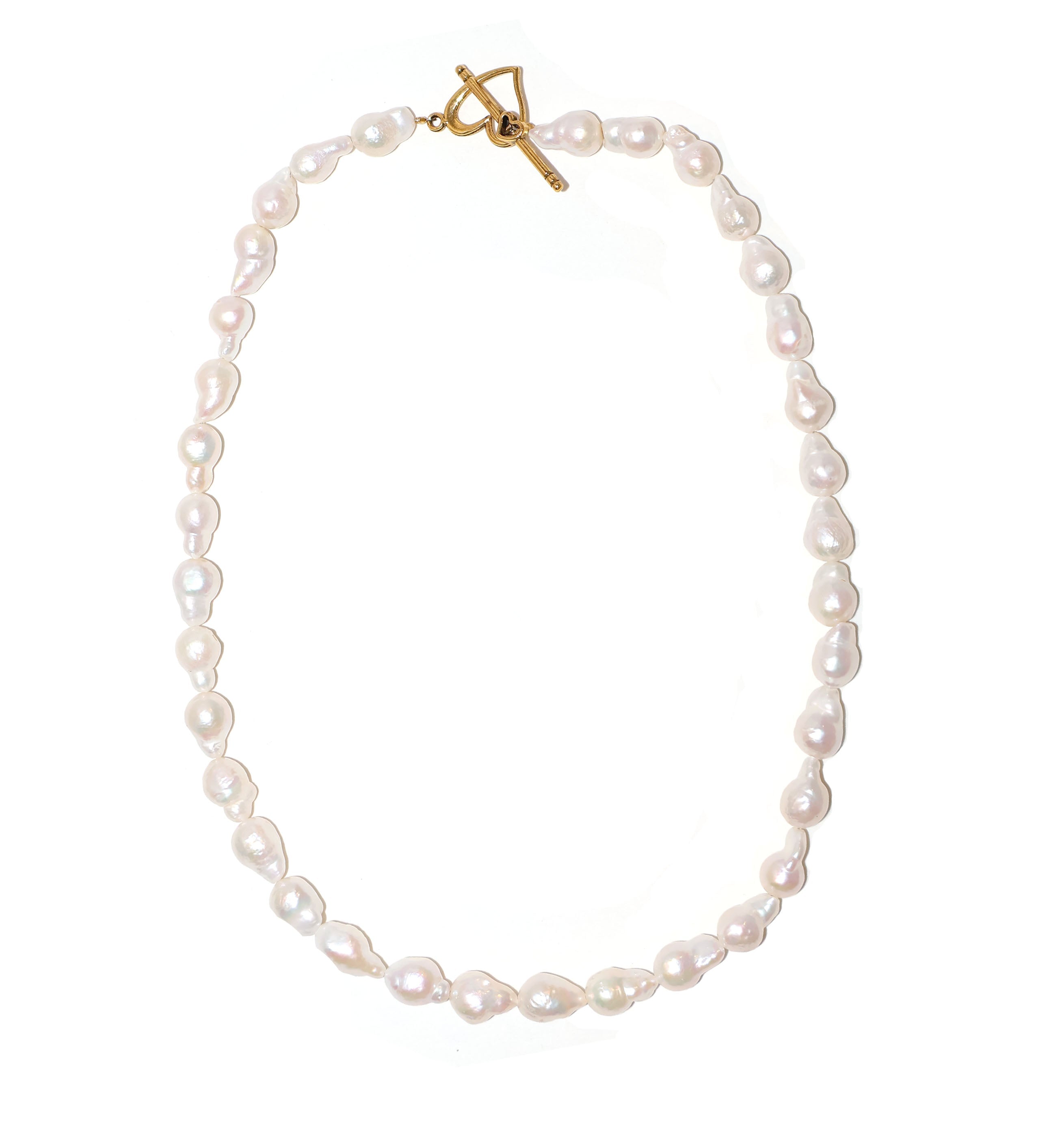MARGAUX BAROQUE FRESHWATER PEARL NECKLACE Necklaces Epona Valley 