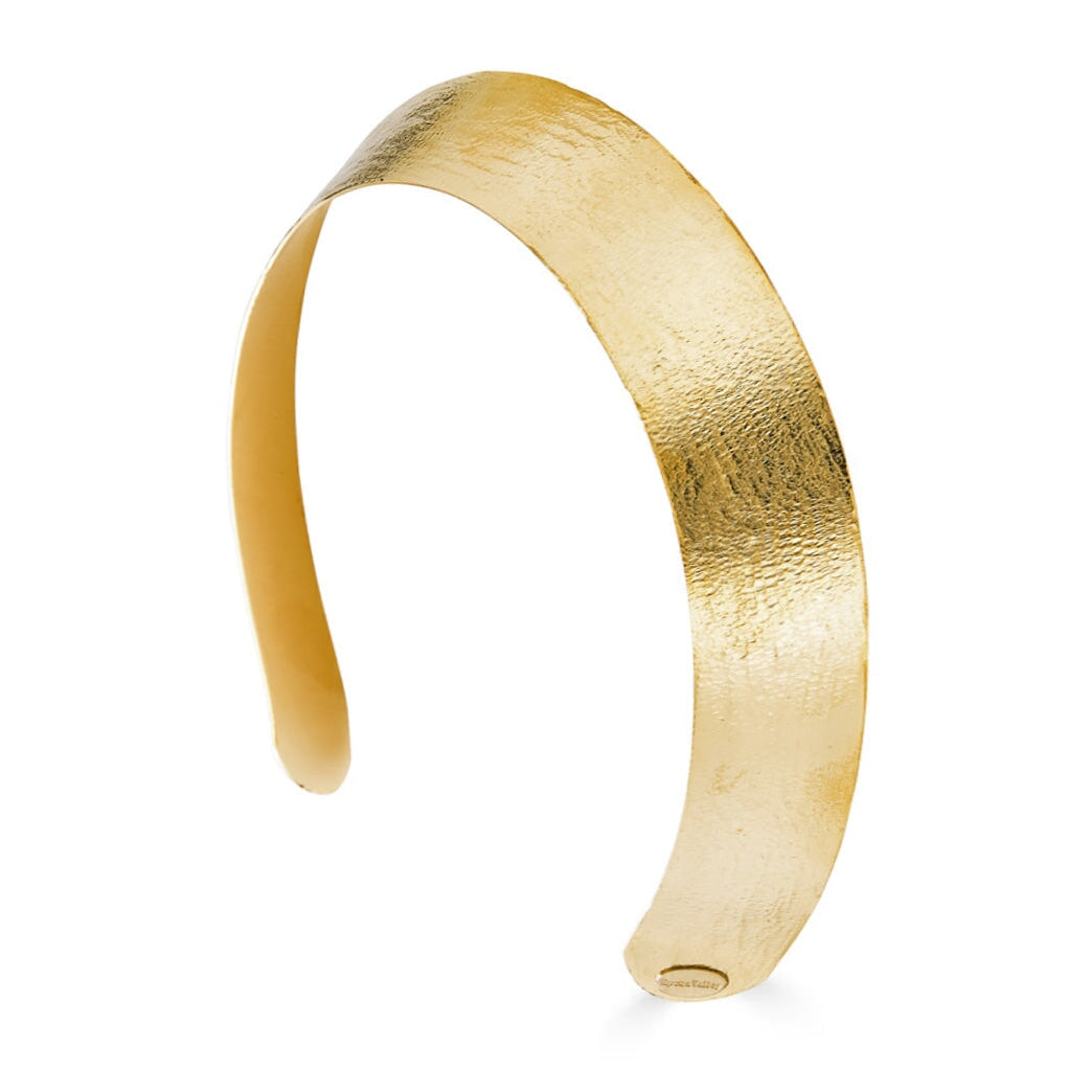EXTRA WIDE SPUN CROWN Epona Valley 14K GOLD 
