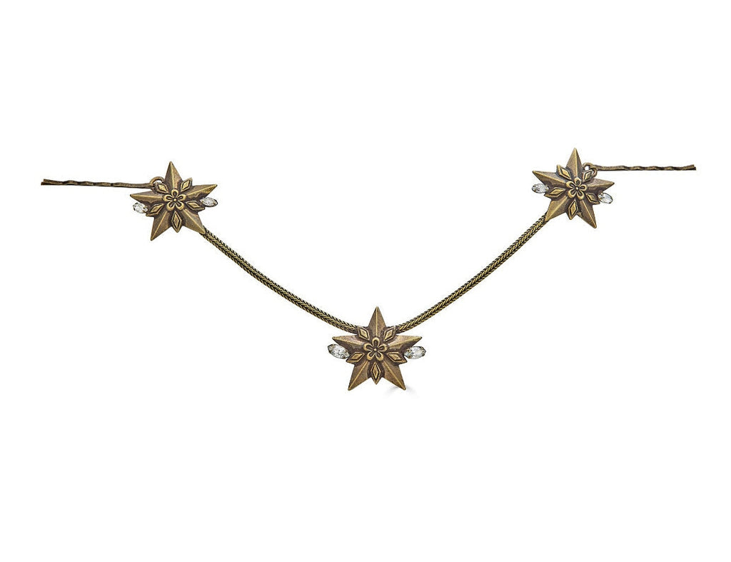 ASTRID CRYSTAL CHAIN HEADPIECE - Epona Valley | Luxury Hair Accessories | Bridal Accessories | Made In NYC