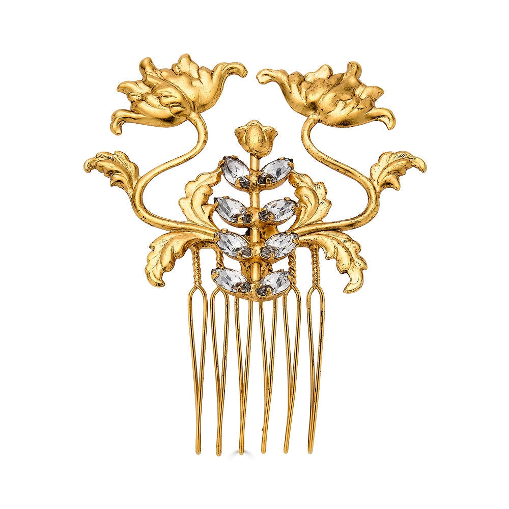 LEEDS CASTLE COMB - Epona Valley | Luxury Hair Accessories | Bridal Accessories | Made In NYC