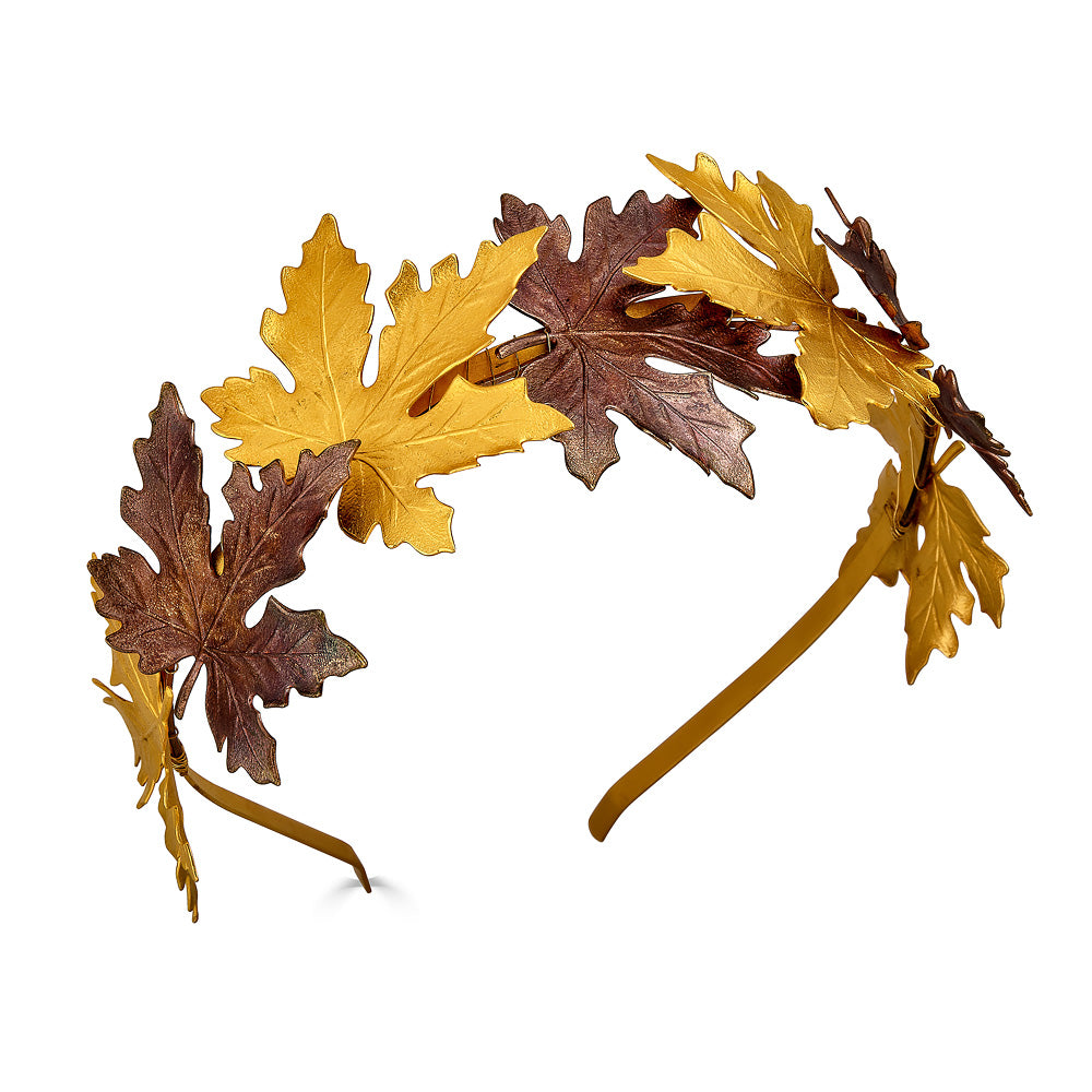MAPLE TWO TONE CROWN - Epona Valley | Luxury Hair Accessories | Bridal Accessories | Made In NYC