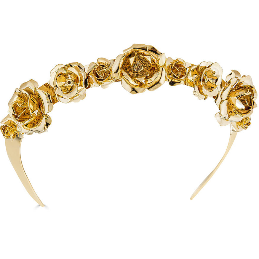 *PRE-ORDER* FIELD OF ROSES CROWN - Epona Valley | Luxury Hair Accessories | Bridal Accessories | Made In NYC
