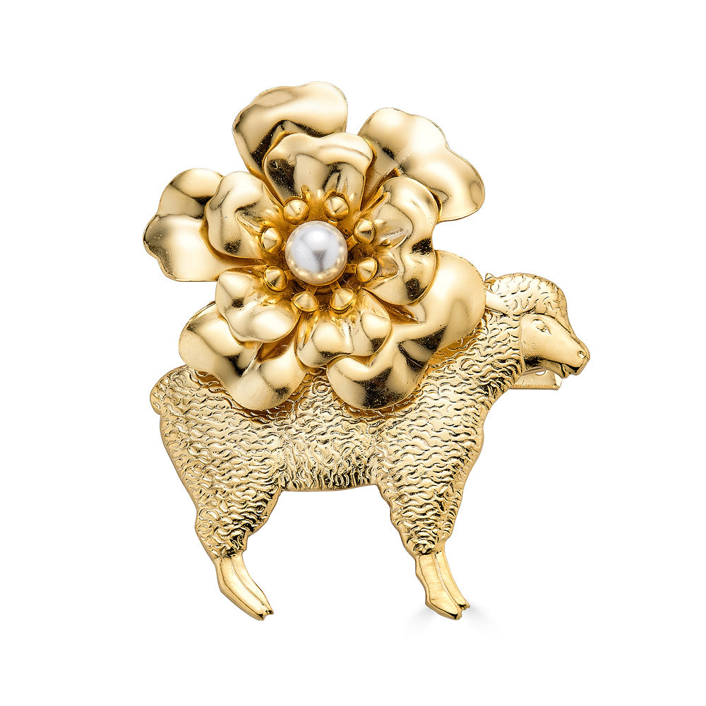 GOLDEN FLEECE CLIP - Epona Valley | Luxury Hair Accessories | Bridal Accessories | Made In NYC