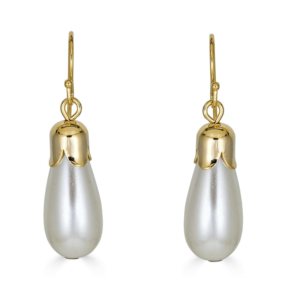 PEARL DROP EARRINGS - Epona Valley | Luxury Hair Accessories | Bridal Accessories | Made In NYC