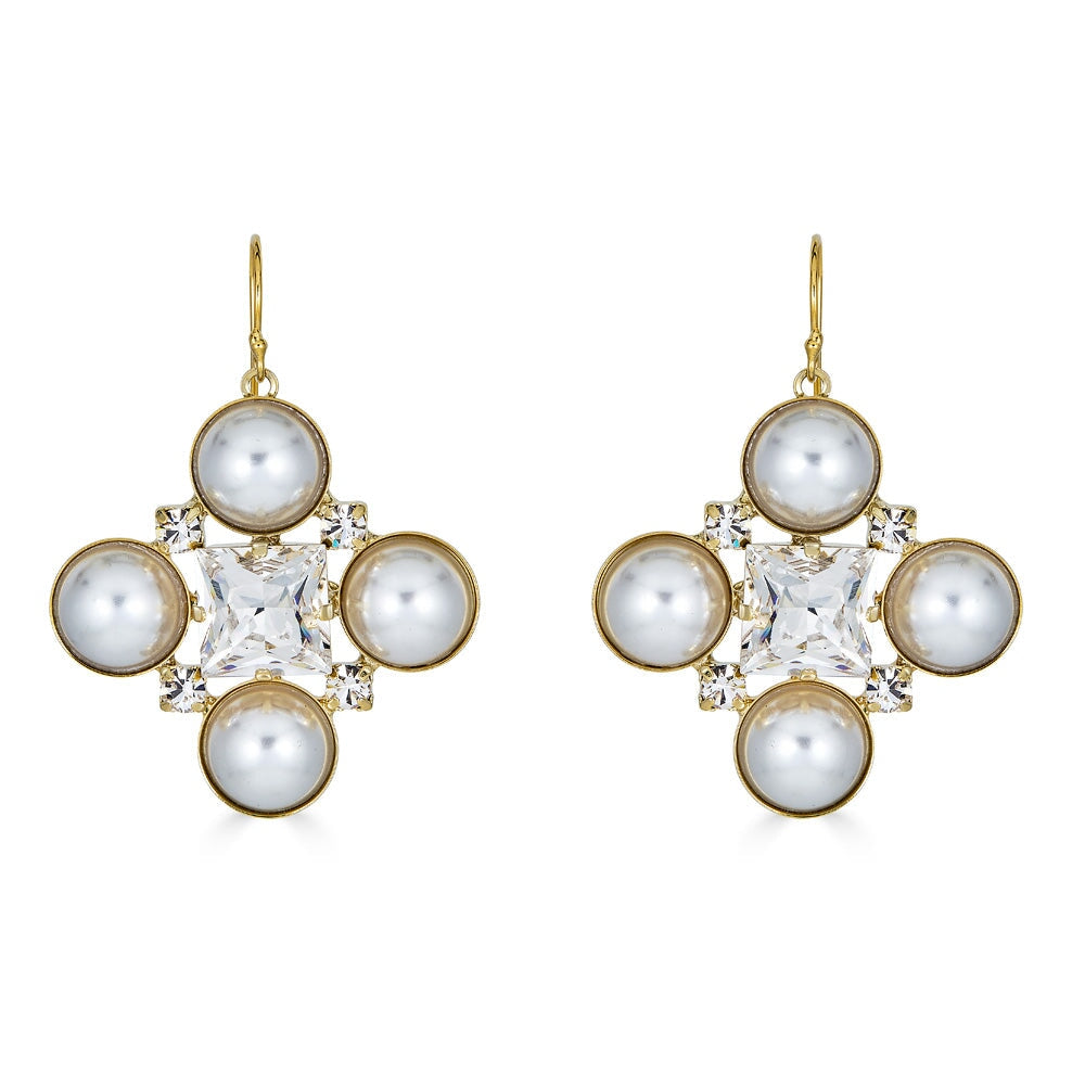 TUDOR EARRINGS - Epona Valley | Luxury Hair Accessories | Bridal Accessories | Made In NYC