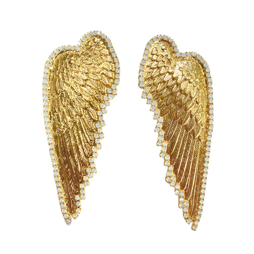 STEVIE OPAL WING SET - Epona Valley | Luxury Hair Accessories | Bridal Accessories | Made In NYC
