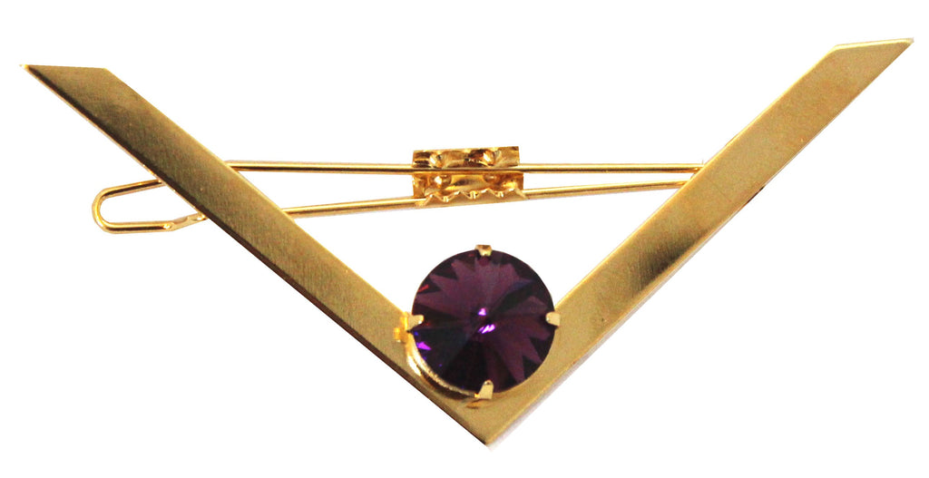 BIRTHSTONE BARRETTE - Epona Valley | Luxury Hair Accessories | Bridal Accessories | Made In NYC