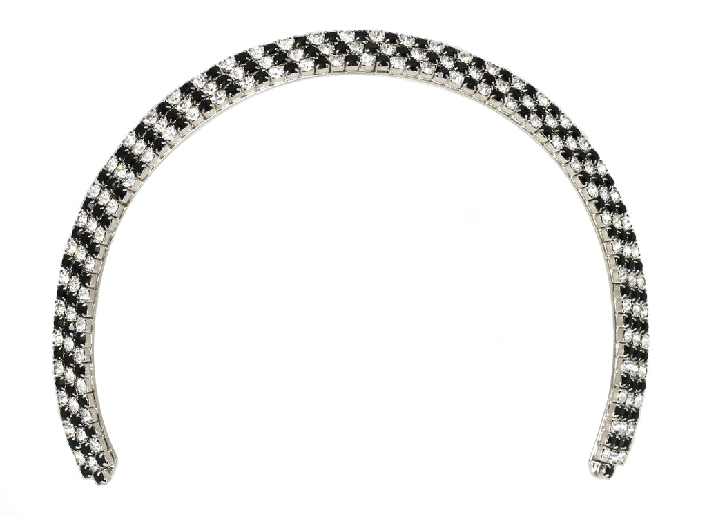 CHECKERBOARD CROWN - Epona Valley | Luxury Hair Accessories | Bridal Accessories | Made In NYC