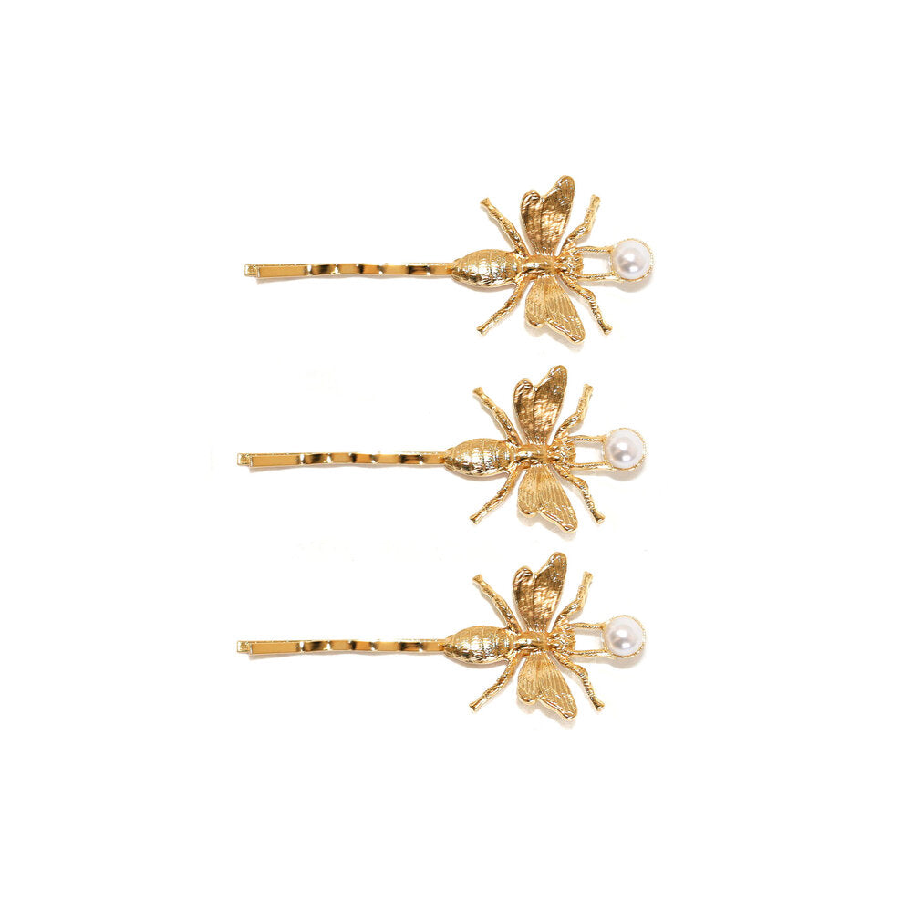 PROPOLIS PEARL BOBBY TRIO - Epona Valley | Luxury Hair Accessories | Bridal Accessories | Made In NYC